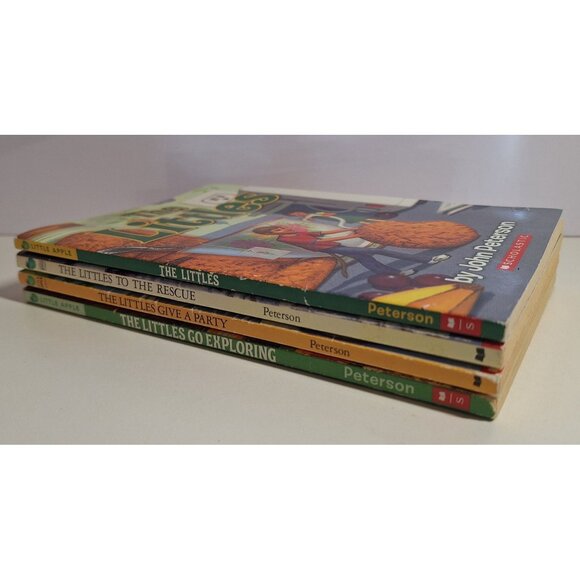 4 The Littles Chapter Book Lot Go Exploring, To The Rescue, Give a Party RL3 - Picture 4 of 7